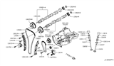 Diagram for 2019 Nissan Rogue Sport Exhaust Valve - 13202-1VA1B