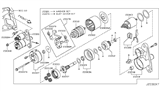 Diagram for Nissan Starter Solenoid - 23343-4BB0C