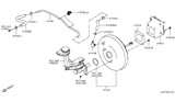 Diagram for 2020 Nissan Rogue Sport Brake Booster Vacuum Hose - 47401-4CE1A