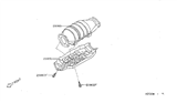 Diagram for 1999 Nissan 200SX Exhaust Heat Shield - 20852-4M200