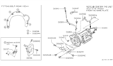 Diagram for Nissan 240SX Transmission Assembly - 310C0-44X63