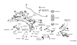 Diagram for Nissan Altima Coil Spring Insulator - 55036-3JA0A