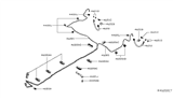 Diagram for 2020 Nissan Altima Hydraulic Hose - 46210-6CA5B