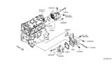 Diagram for 2021 Nissan Altima Water Pump - 21010-5NA0A