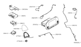 Diagram for 2019 Nissan Altima Antenna Cable - 28241-6CA2A