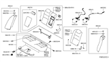 Diagram for 2019 Nissan Altima Cup Holder - 88741-6CA0A