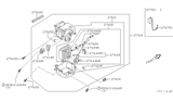Diagram for 1991 Nissan Stanza Blower Motor Resistor - 27150-85E00