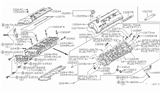 Diagram for 1986 Nissan 300ZX Cylinder Head Bolts - 11056-V5000
