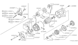 Diagram for Nissan Maxima Starter Motor - 23300-85E01
