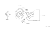 Diagram for Nissan Maxima Steering Wheel - 48430-6E300
