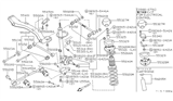 Diagram for Nissan Stanza Coil Spring Insulator - 55266-D5000