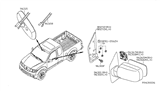 Diagram for 2021 Nissan Frontier Mirror Cover - 80289-9BM0A