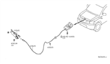 Diagram for 2008 Nissan Pathfinder Hood Cable - 65621-ZS00A