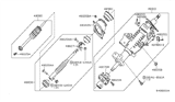 Diagram for 2011 Nissan Frontier Steering Column - 48810-ZZ71A