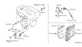 Diagram for Nissan Frontier Camshaft Position Sensor - 23731-6N20C