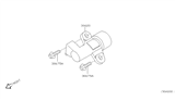 Diagram for 2014 Nissan Frontier Clutch Slave Cylinder - 30620-EA20A