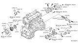 Diagram for Nissan Altima Water Pump - 21010-7Y025