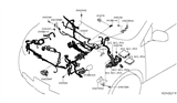 Diagram for Nissan Rogue Battery Cable - 24012-9TG7C