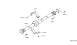 Diagram for 2019 Nissan Rogue Drive Shaft - 37000-4BB1A