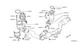 Diagram for Nissan Altima Catalytic Converter - 208A2-3JG0A