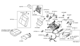 Diagram for Nissan Seat Cover - 87370-3TD5A