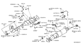 Diagram for Nissan Titan Exhaust Flange Gasket - 20692-EZ41A