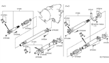 Diagram for Nissan Titan Universal Joints - 37125-EB70A