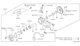Diagram for 2000 Nissan Altima Power Steering Pump - 49110-9E005