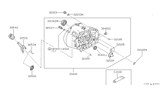 Diagram for Nissan Release Bearing - 30502-1W718