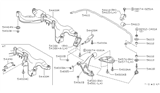 Diagram for Nissan Xterra Sway Bar Bushing - 54619-8B400