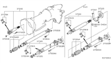 Diagram for 2011 Nissan Pathfinder Drive Shaft - 37200-ZZ70A