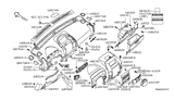 Diagram for 2014 Nissan Titan Glove Box - 68500-ZR00A