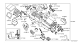 Diagram for 2010 Nissan Pathfinder Blower Motor Resistor - 27150-5Z000