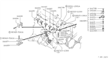 Diagram for 2001 Nissan Pathfinder Intake Manifold Gasket - 16635-V0700