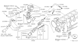 Diagram for Nissan Pathfinder Oil Pump Gasket - 15066-21001