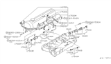 Diagram for Nissan 280ZX Fuel Rail - 17520-P7902