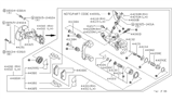 Diagram for 1988 Nissan 200SX Brake Caliper Repair Kit - 44120-N9526