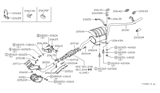 Diagram for Nissan 280ZX Exhaust Flange Gasket - 20711-N4200