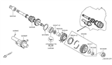 Diagram for Nissan Juke Reverse Idler Gear - 32280-00QAE