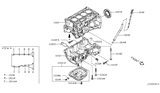 Diagram for Nissan Versa Oil Pan - 11110-ED010
