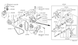 Diagram for 1985 Nissan Stanza Power Steering Pump - 49110-D0310