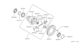 Diagram for 1985 Nissan Pulsar NX Differential - 38411-D0105