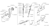 Diagram for Nissan Stanza Camshaft - 13001-D0200
