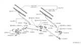 Diagram for 1988 Nissan Sentra Windshield Wiper - 28890-61A10