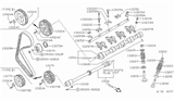 Diagram for Nissan Sentra Timing Belt - 13028-11M10