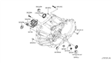 Diagram for 2012 Nissan Sentra Clutch Slave Cylinder - 32150-00QAD