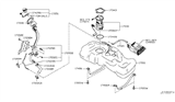 Diagram for 2009 Nissan Cube Fuel Tank - 17202-1FC0A