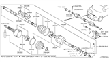 Diagram for 2013 Nissan Cube CV Joint - 39771-EE32B