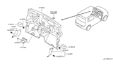 Diagram for 2009 Nissan Cube Steering Column Cover - 67936-1FC0A