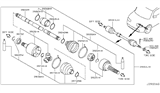 Diagram for 2012 Nissan Cube Axle Shaft - 39101-ED805